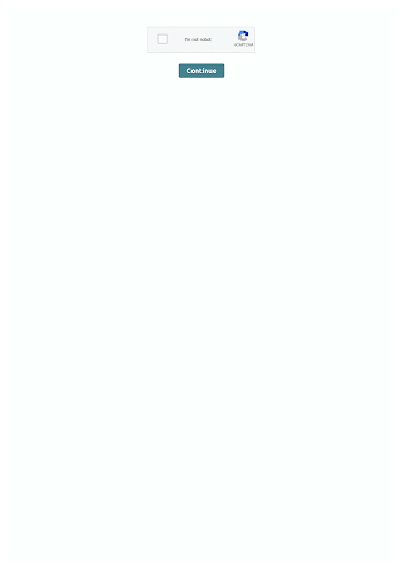 A sample clickbait PDF: an almost empty first page with a fake captcha and a Continue button linking out