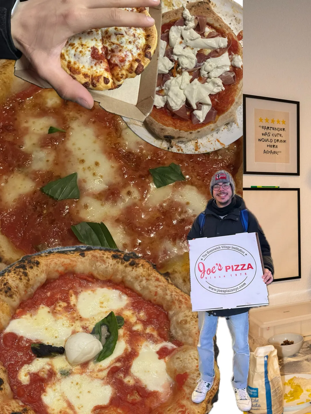Pizza dump home made and bought 🍕☺️ (2/6)